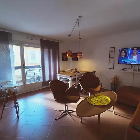 Apartment Super 2 A 6 Pers Garage Prive, Centreville, 150m, 2 Terrasses Sainte-Maxime