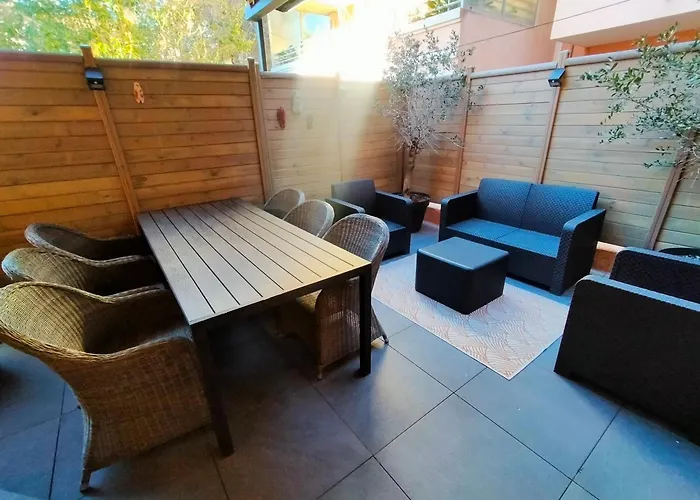 Super 2 A 6 Pers Garage Prive, Centreville, 150m, 2 Terrasses